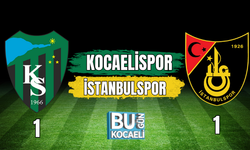 KOCAELİSPOR – İSTANBULSPOR MAÇI CANLI ANLATIM