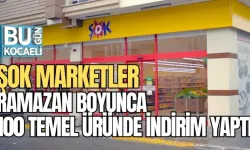 ŞOK MARKETLER RAMAZAN BOYUNCA 100 TEMEL ÜRÜNDE İNDİRİM YAPTI