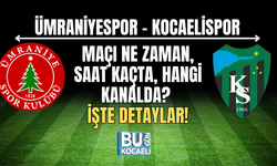 ÜMRANİYESPOR - KOCAELİSPOR MAÇI NE ZAMAN, SAAT KAÇTA, HANGİ KANALDA? İŞTE DETAYLAR!