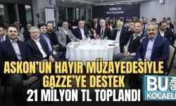 ASKON’UN HAYIR MÜZAYEDESİYLE GAZZE’YE DESTEK: 21 MİLYON TL TOPLANDI