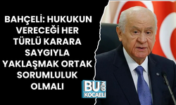  BAHÇELİ: HUKUKUN VERECEĞİ HER TÜRLÜ KARARA SAYGIYLA YAKLAŞMAK ORTAK SORUMLULUK OLMALI