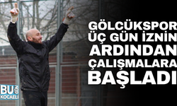 GÖLCÜKSPOR ÜÇ GÜN İZNİN ARDINDAN ÇALIŞMALARA BAŞLADI