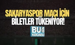 SAKARYASPOR MAÇI İÇİN BİLETLER TÜKENİYOR!