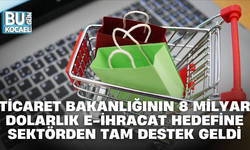 TİCARET BAKANLIĞININ 8 MİLYAR DOLARLIK E-İHRACAT HEDEFİNE SEKTÖRDEN TAM DESTEK GELDİ