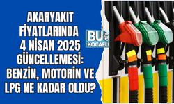 AKARYAKIT FİYATLARINDA 4 NİSAN 2025 GÜNCELLEMESİ: BENZİN, MOTORİN VE LPG NE KADAR OLDU?