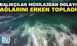 BALIKÇILAR MÜSİLAJDAN DOLAYI AĞLARINI ERKEN TOPLADI