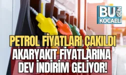 PETROL FİYATLARI ÇAKILDI, AKARYAKIT FİYATLARINA DEV İNDİRİM GELİYOR!