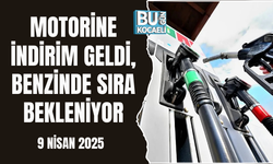 MOTORİNE İNDİRİM GELDİ, BENZİNDE SIRA BEKLENİYOR
