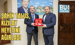  ŞAHİN TALUS, KIZILAY HEYETİNİ AĞIRLADI: “ÇALIŞMALARINI TAKDİR EDİYORUZ”