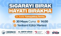 Derince’de Sigara Bağımlılarına Destek