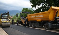 Kartepe’de 930 Ton Asfalt