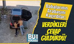 Babalarının Arabasını Kaçırdılar; Verdikleri Cevap Güldürdü!