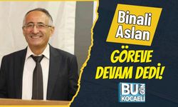 Binali Aslan Göreve Devam Dedi!