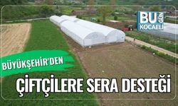 Büyükşehir'den Çiftçilere Sera Desteği