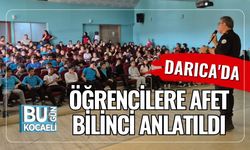 Darıca'da Öğrencilere Afet Bilinci Anlatıldı