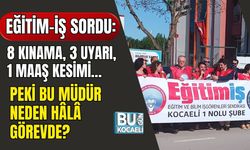 Eğitim-İş Sordu: 8 Kınama, 3 Uyarı, 1 Maaş Kesimi… Peki Bu Müdür Neden Hâlâ Görevde?