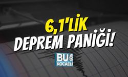 6,1'lik Deprem Paniği!