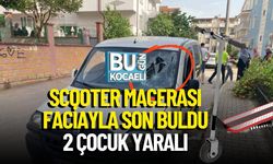 Scooter Macerası Faciayla Son Buldu; 2 Çocuk Yaralı