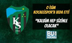 O İsim Kocaelispor'a Veda Etti; “Kalbim Hep Sizinle Olacak”