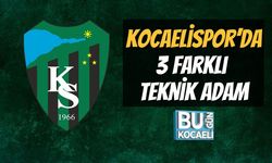 Kocaelispor’da 3 Farklı Teknik Adam