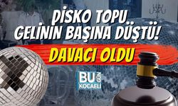Disko Topu Gelinin Başına Düştü! Davacı Oldu