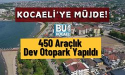 Kocaeli’ye Müjde! O Sahile 450 Araçlık Dev Otopark Yapıldı