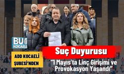 ADD Kocaeli Şubesi’nden Suç Duyurusu: “1 Mayıs’ta Linç Girişimi ve Provokasyon Yaşandı”