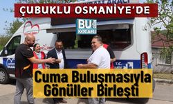 Çubuklu Osmaniye’de Cuma Buluşmasıyla Gönüller Birleşti