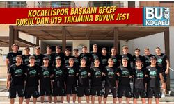 Kocaelispor Başkanı Recep Durul’dan U19 Takımına Büyük Jest