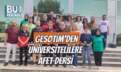 GESOTİM'den Üniversitelilere Afet Dersi