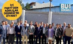 GÖNÜL KÖPRÜLERİ KURULDU:  İYİ PARTİ’DEN AĞRILILAR DERNEĞİ’NE ZİYARET