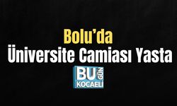 Bolu’da Üniversite Camiası Yasta