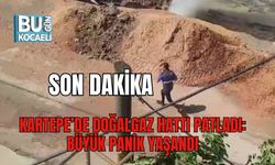 Kartepe’de Doğalgaz Hattı Patladı: Büyük Panik Yaşandı