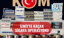 İzmit'te Kaçak Sigara Operasyonu