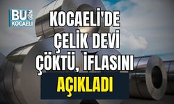 Kocaeli'de Çelik Devi Çöktü, İflasını Açıkladı