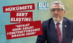 Hükümete Sert Eleştiri: "Sefalet Sınırı Aşıldı! Yönetemiyorsanız Bırakın Gidin"