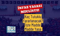 İnfaz Yasası Mecliste! Kaç Tutuklu Yararlanacak? İşte Madde Madde Yasa