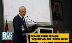 İsu Genel Müdürü Ali Sağlık: “Bütçemizin % 44’ünü Yatırıma Ayırdık”