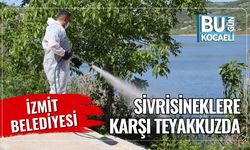 İzmit Belediyesi Sivrisineklere Karşı Teyakkuzda