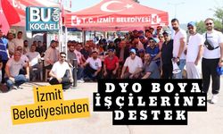 İzmit Belediyesinden DYO Boya İşçilerine Destek