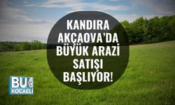 Kandıra Akçaova’da büyük arazi satışı başlıyor!