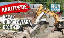 Kartepe'de Kaçak Bungalovlara Geçit Yok