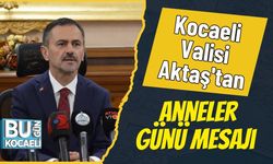 Kocaeli Valisi Aktaş'tan Anneler Günü mesajı