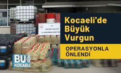Kocaeli'de Büyük Vurgun Operasyonla Önlendi