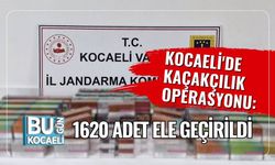 Kocaeli'de Kaçakçılık Operasyonu: 1620 Adet Ele Geçirildi