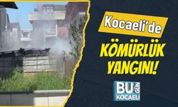 Kocaeli'de Kömürlük Yangını!