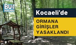 Kocaeli'de Ormana Girişler Yasaklandı