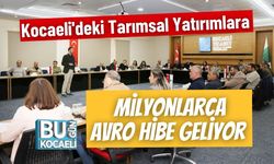 Kocaeli'deki Tarımsal Yatırımlara Milyonlarca Avro Hibe Geliyor