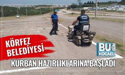 Körfez Belediyesi Kurban Hazırlıklarına Başladı