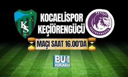 Kocaelispor-Ankara Keçiörengücü Maçı Canlı Anlatım